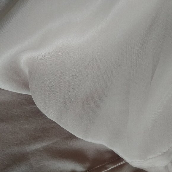 Y2K Jacob Connexion 100% silk beaded sequin cami tank top mauve pink Small - Picture 13 of 16